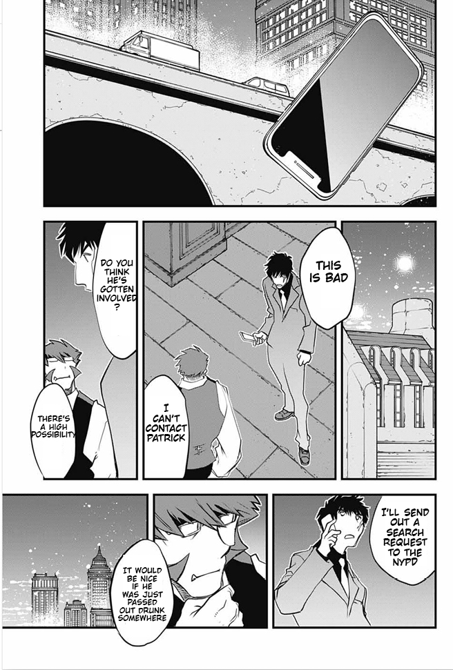Kekkai Sensen - Back 2 Back Chapter 17 page 8 - Chapter 17: Be Quiet & Follow Me