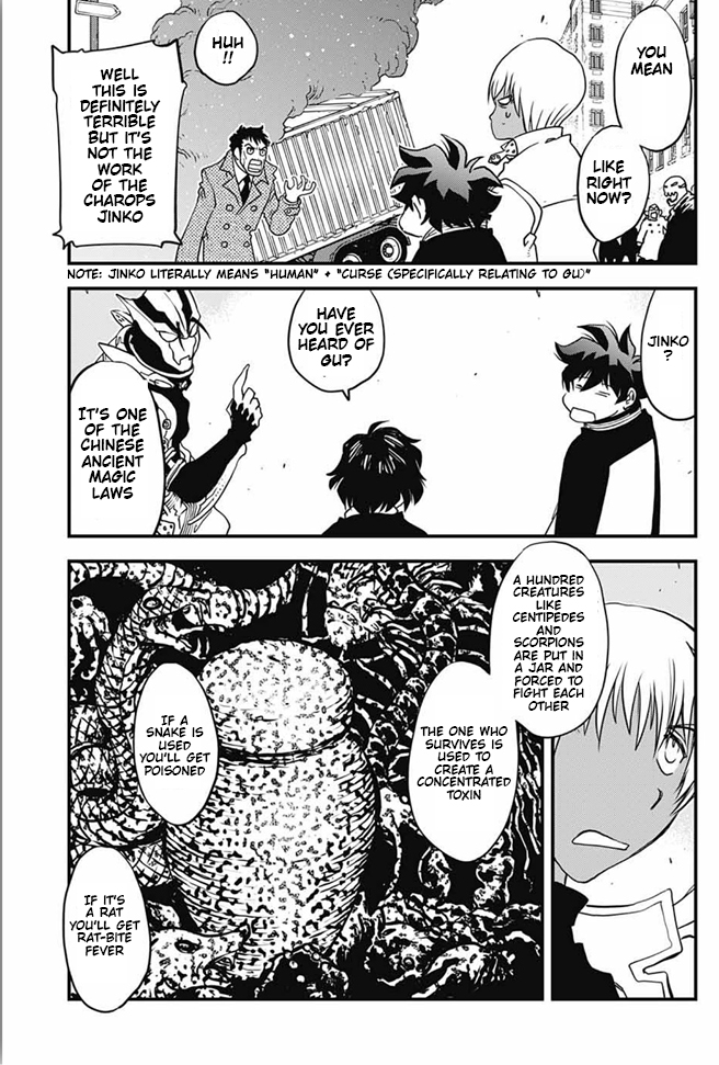 Kekkai Sensen - Back 2 Back Chapter 18 page 14 - Chapter 18
