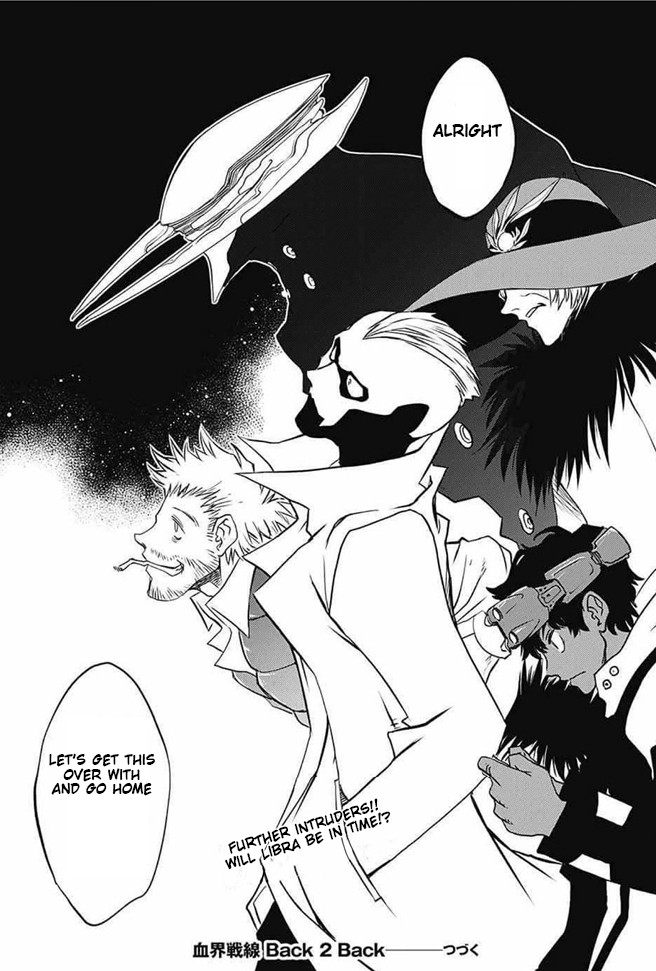 Kekkai Sensen - Back 2 Back Chapter 19 page 62 - Chapter 19