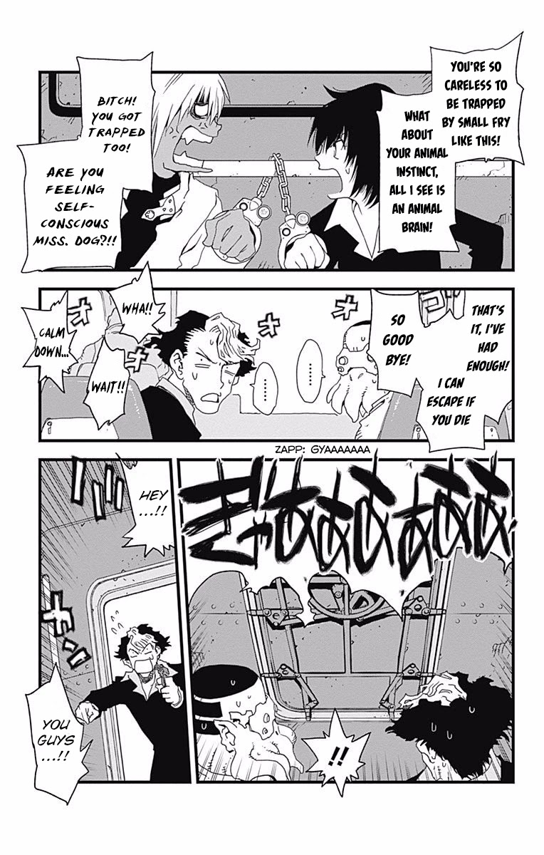 Kekkai Sensen - Back 2 Back Chapter 2 page 18 - Chapter 2: Great Escape Handcuffs