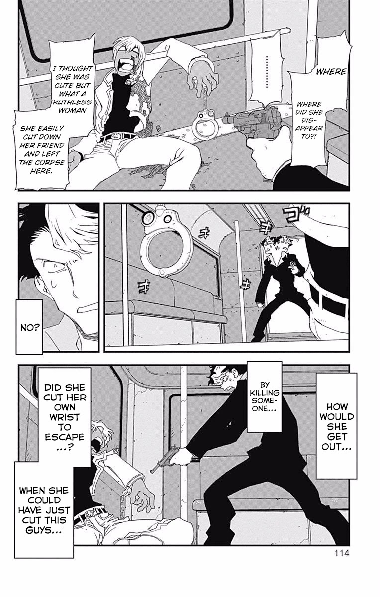 Kekkai Sensen - Back 2 Back Chapter 2 page 20 - Chapter 2: Great Escape Handcuffs