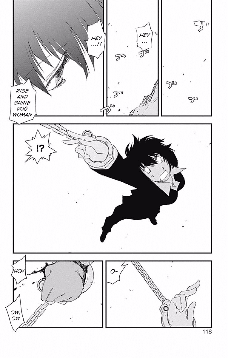 Kekkai Sensen - Back 2 Back Chapter 2 page 24 - Chapter 2: Great Escape Handcuffs