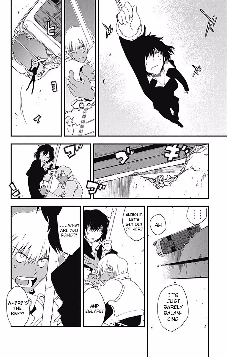 Kekkai Sensen - Back 2 Back Chapter 2 page 26 - Chapter 2: Great Escape Handcuffs