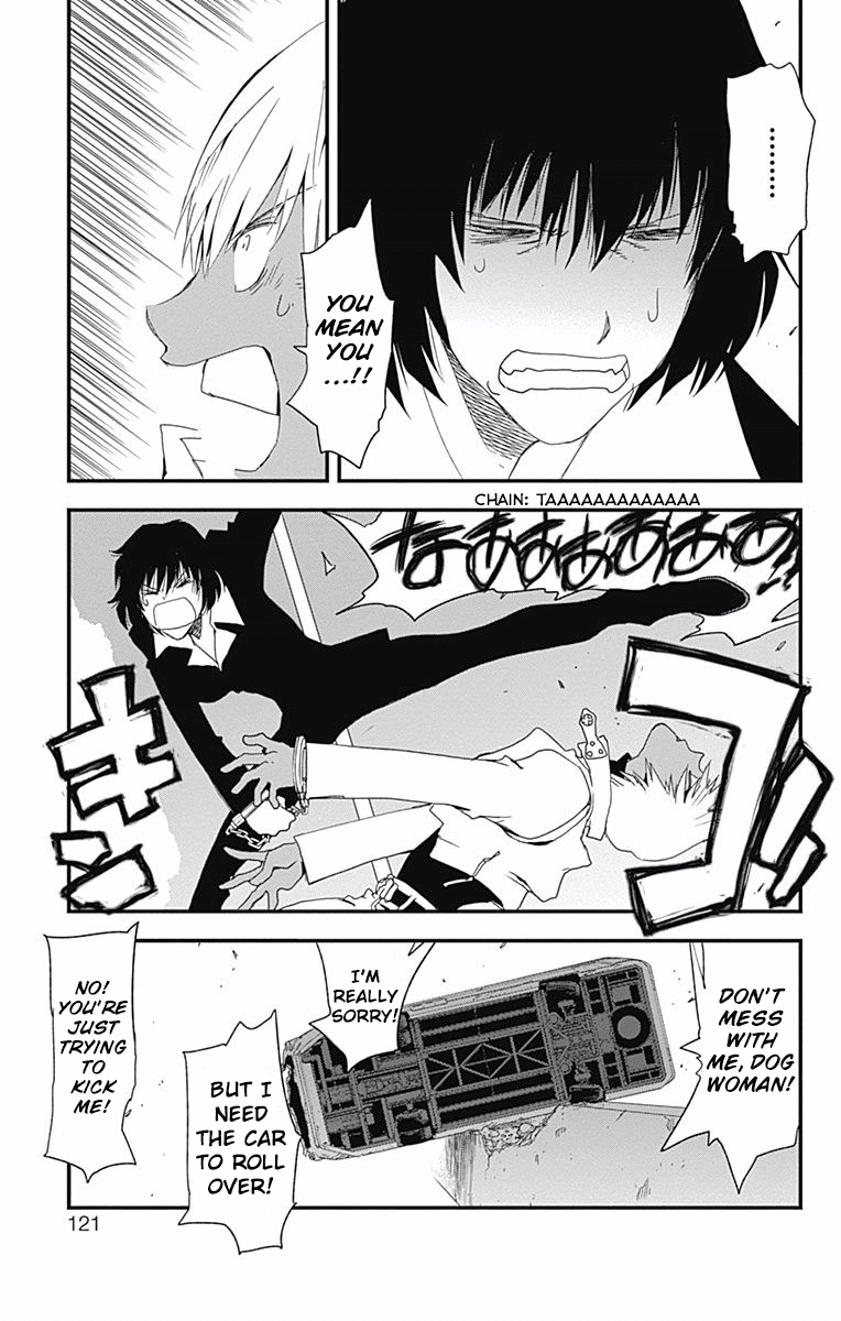 Kekkai Sensen - Back 2 Back Chapter 2 page 27 - Chapter 2: Great Escape Handcuffs