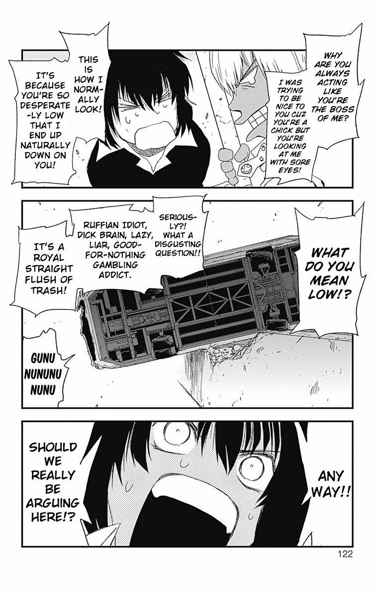 Kekkai Sensen - Back 2 Back Chapter 2 page 28 - Chapter 2: Great Escape Handcuffs