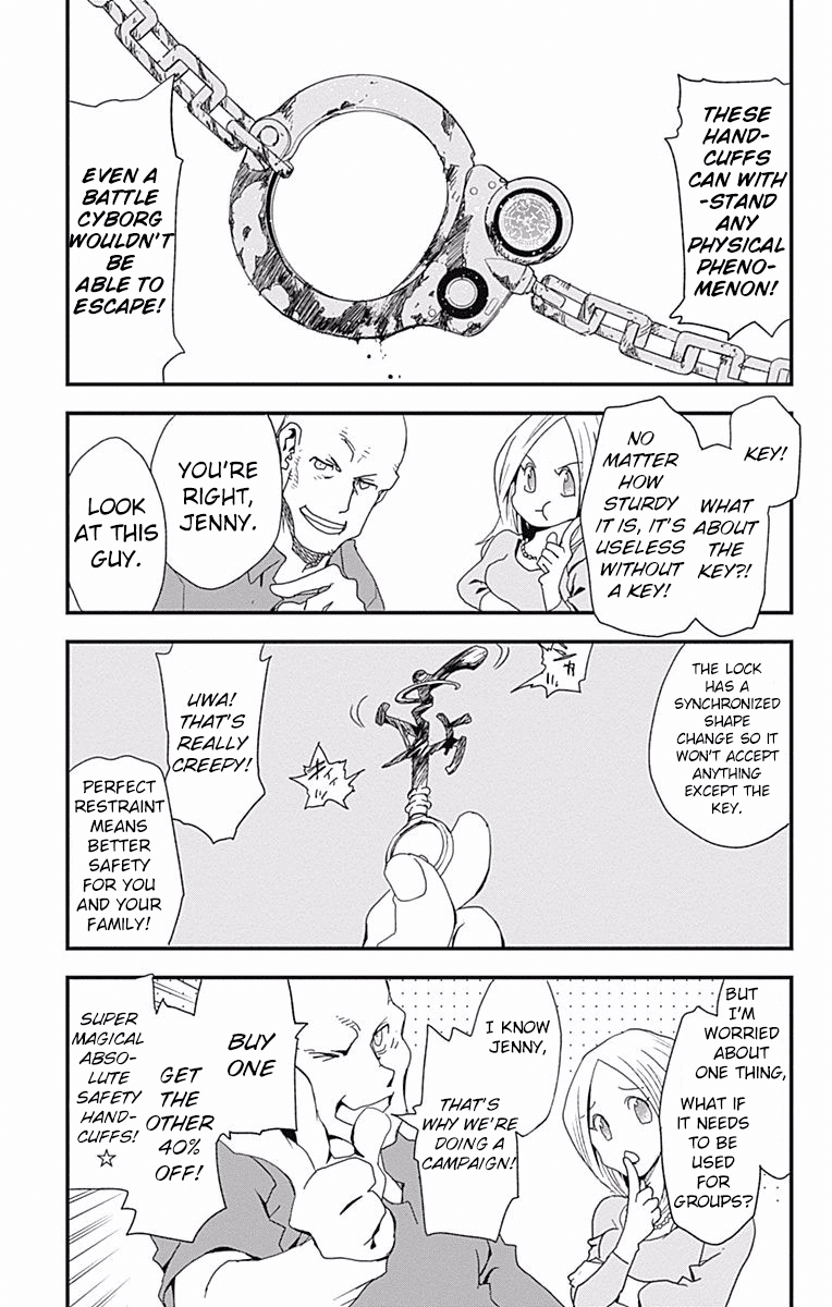 Kekkai Sensen - Back 2 Back Chapter 2 page 3 - Chapter 2: Great Escape Handcuffs