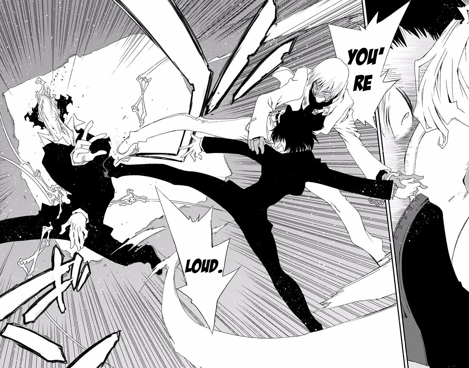 Kekkai Sensen - Back 2 Back Chapter 2 page 32 - Chapter 2: Great Escape Handcuffs