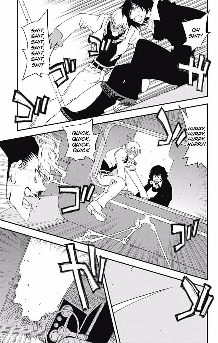Kekkai Sensen - Back 2 Back Chapter 2 page 34 - Chapter 2: Great Escape Handcuffs