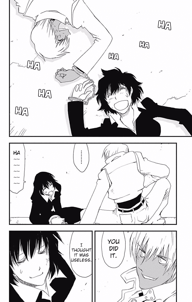 Kekkai Sensen - Back 2 Back Chapter 2 page 39 - Chapter 2: Great Escape Handcuffs