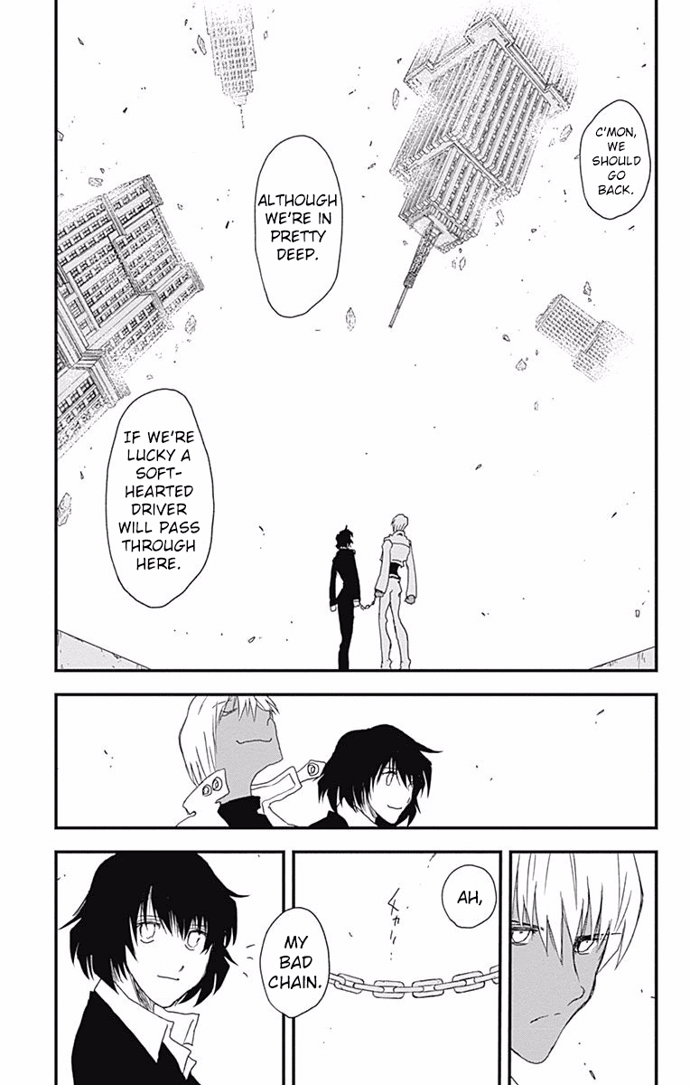 Kekkai Sensen - Back 2 Back Chapter 2 page 40 - Chapter 2: Great Escape Handcuffs