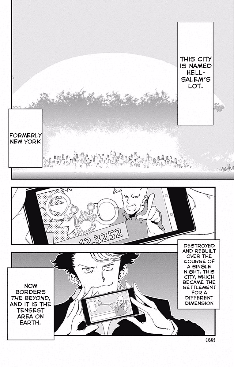 Kekkai Sensen - Back 2 Back Chapter 2 page 5 - Chapter 2: Great Escape Handcuffs