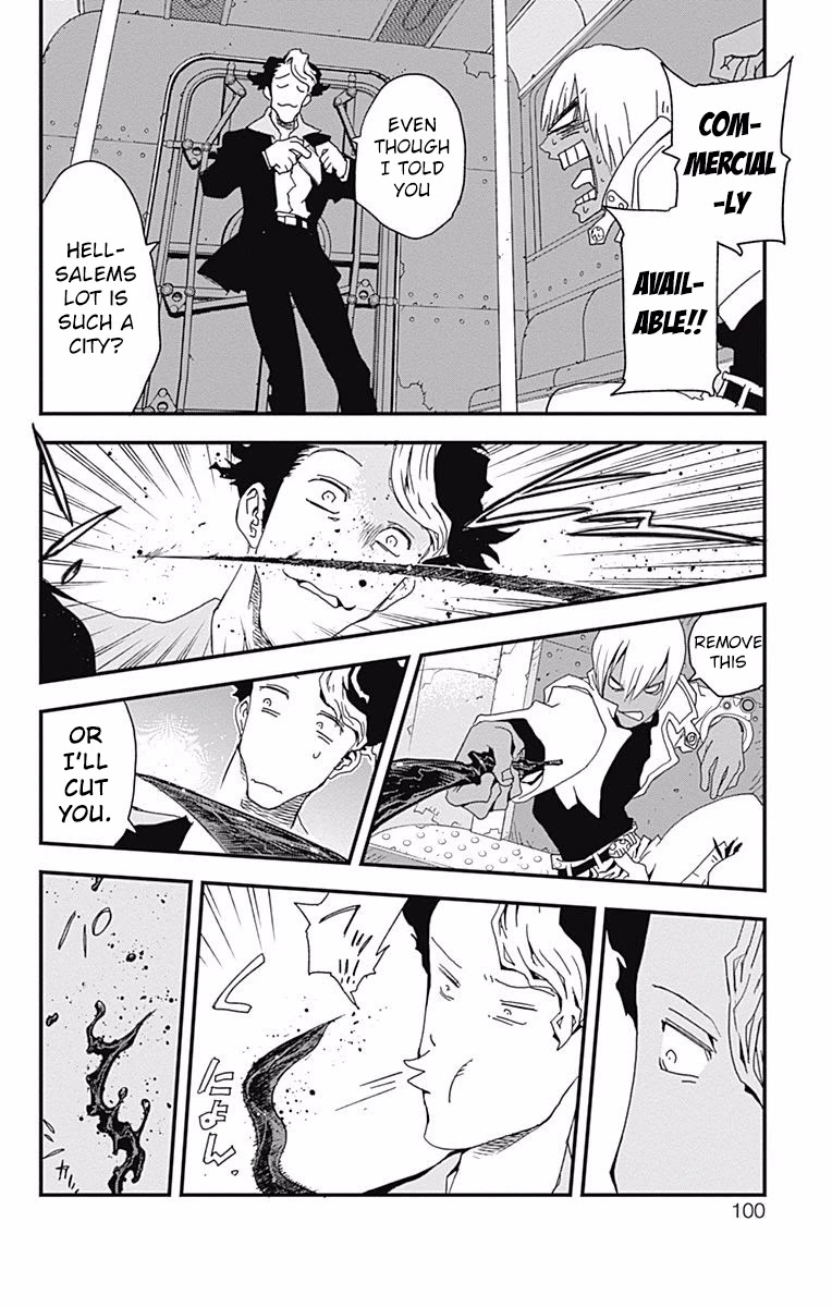 Kekkai Sensen - Back 2 Back Chapter 2 page 7 - Chapter 2: Great Escape Handcuffs