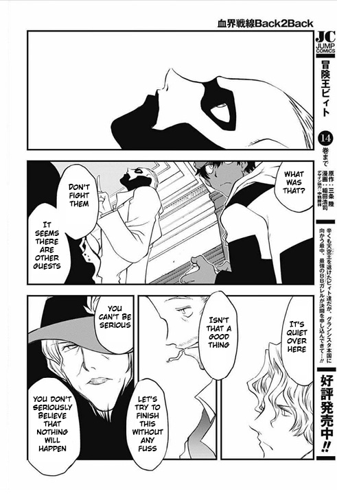 Kekkai Sensen - Back 2 Back Chapter 20 page 22 - Chapter 20