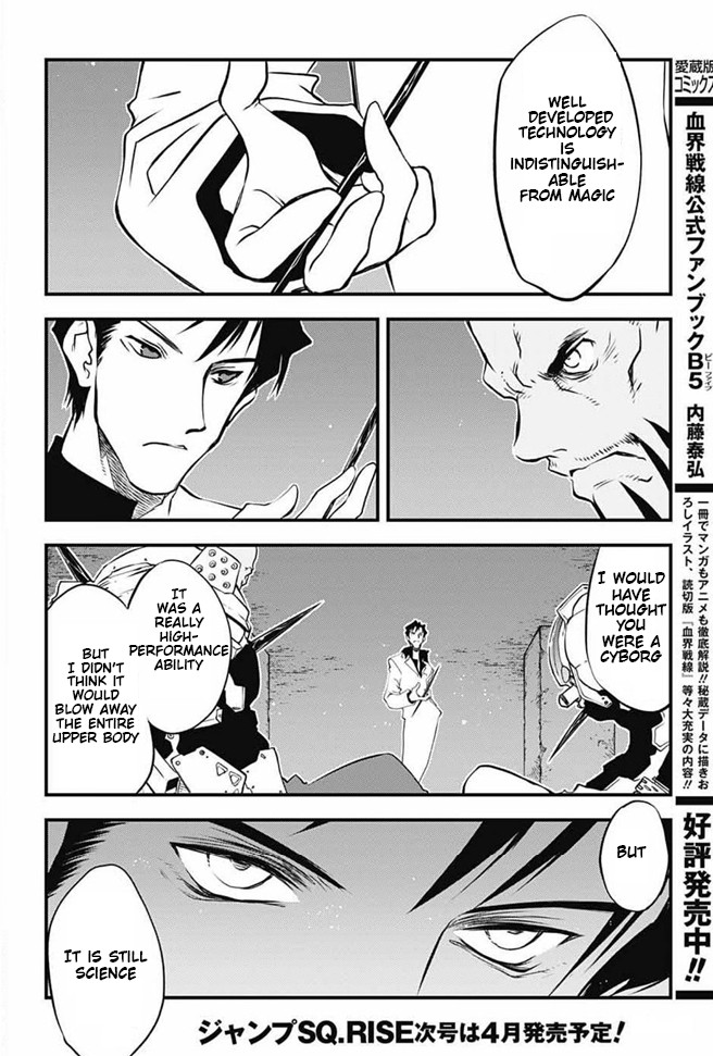 Kekkai Sensen - Back 2 Back Chapter 21 page 23 - Chapter 21: Calamity Auction Pt. 4