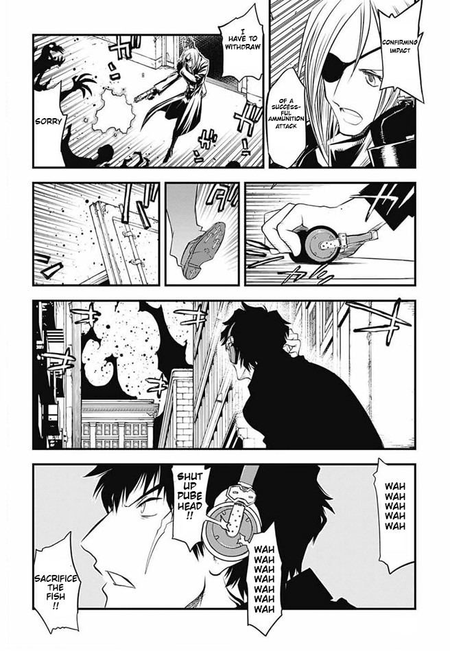 Kekkai Sensen - Back 2 Back Chapter 21 page 39 - Chapter 21: Calamity Auction Pt. 4