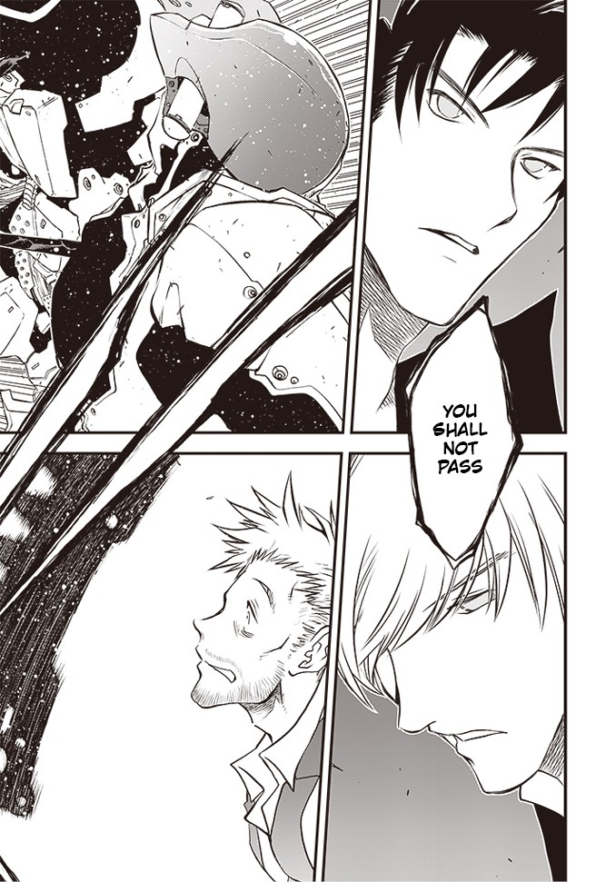 Kekkai Sensen - Back 2 Back Chapter 21 page 9 - Chapter 21: Calamity Auction Pt. 4