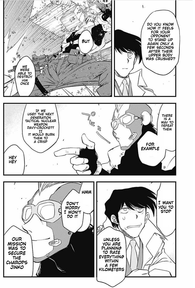 Kekkai Sensen - Back 2 Back Chapter 22 page 28 - Chapter 22: Calamity Auction Pt. 5