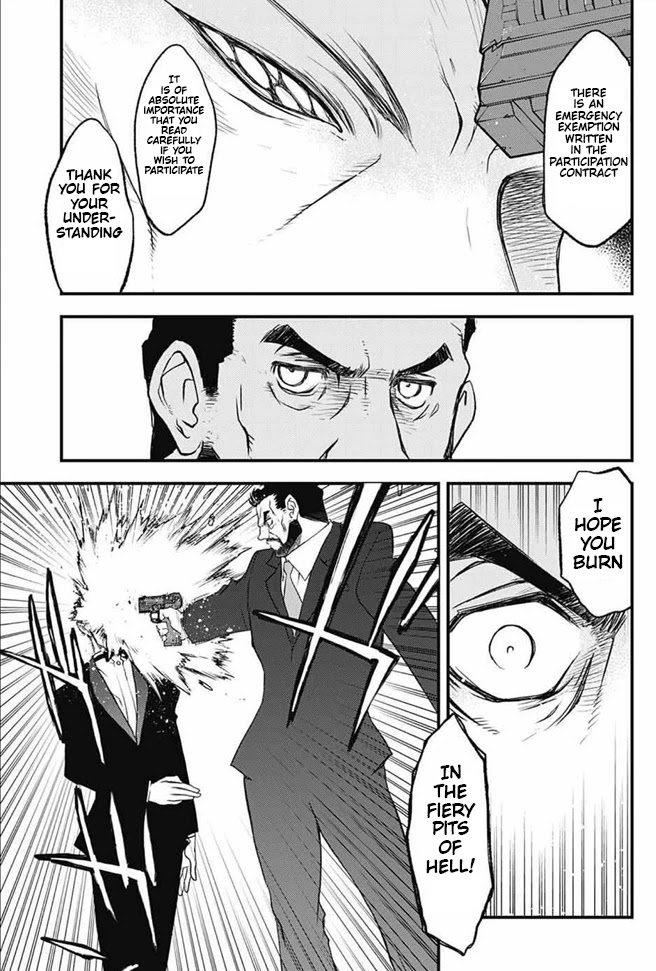 Kekkai Sensen - Back 2 Back Chapter 22 page 33 - Chapter 22: Calamity Auction Pt. 5