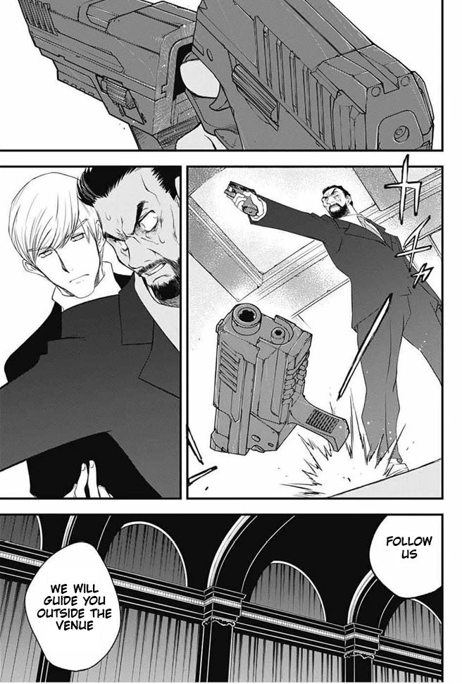 Kekkai Sensen - Back 2 Back Chapter 22 page 35 - Chapter 22: Calamity Auction Pt. 5