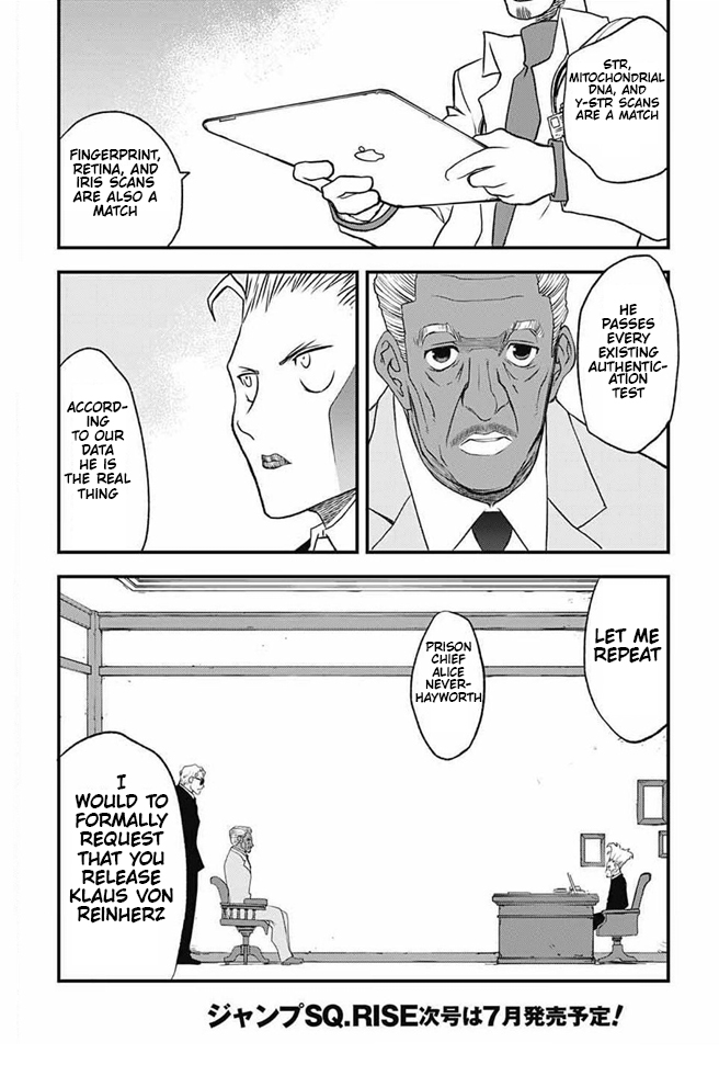 Kekkai Sensen - Back 2 Back Chapter 22 page 54 - Chapter 22: Calamity Auction Pt. 5