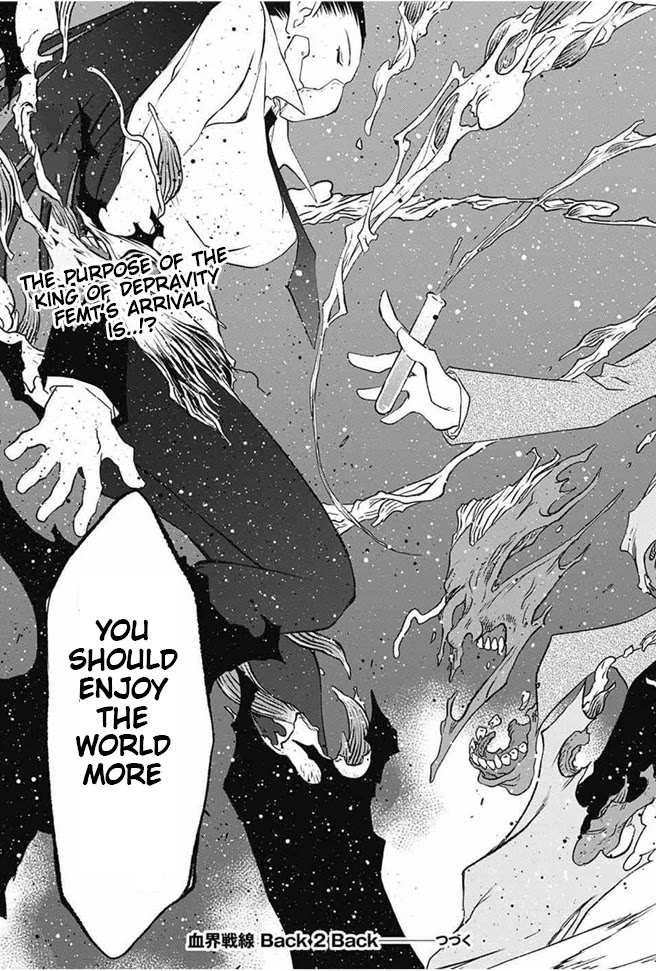 Kekkai Sensen - Back 2 Back Chapter 22 page 63 - Chapter 22: Calamity Auction Pt. 5