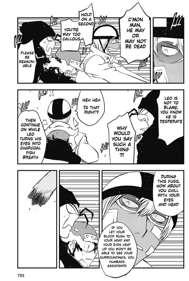 Kekkai Sensen - Back 2 Back Chapter 22 page 7 - Chapter 22: Calamity Auction Pt. 5