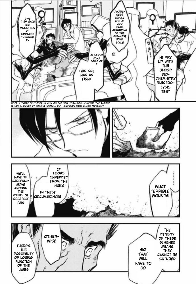 Kekkai Sensen - Back 2 Back Chapter 24 page 16 - Chapter 24: Calamity Auction Pt. 7