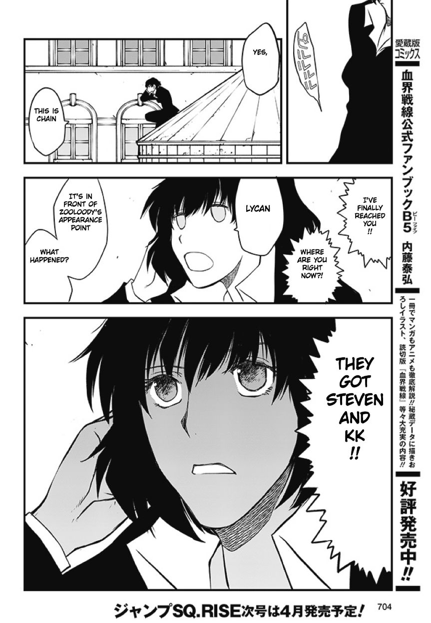 Kekkai Sensen - Back 2 Back Chapter 25 page 5 - Chapter 25: Calamity Auction Pt. 8