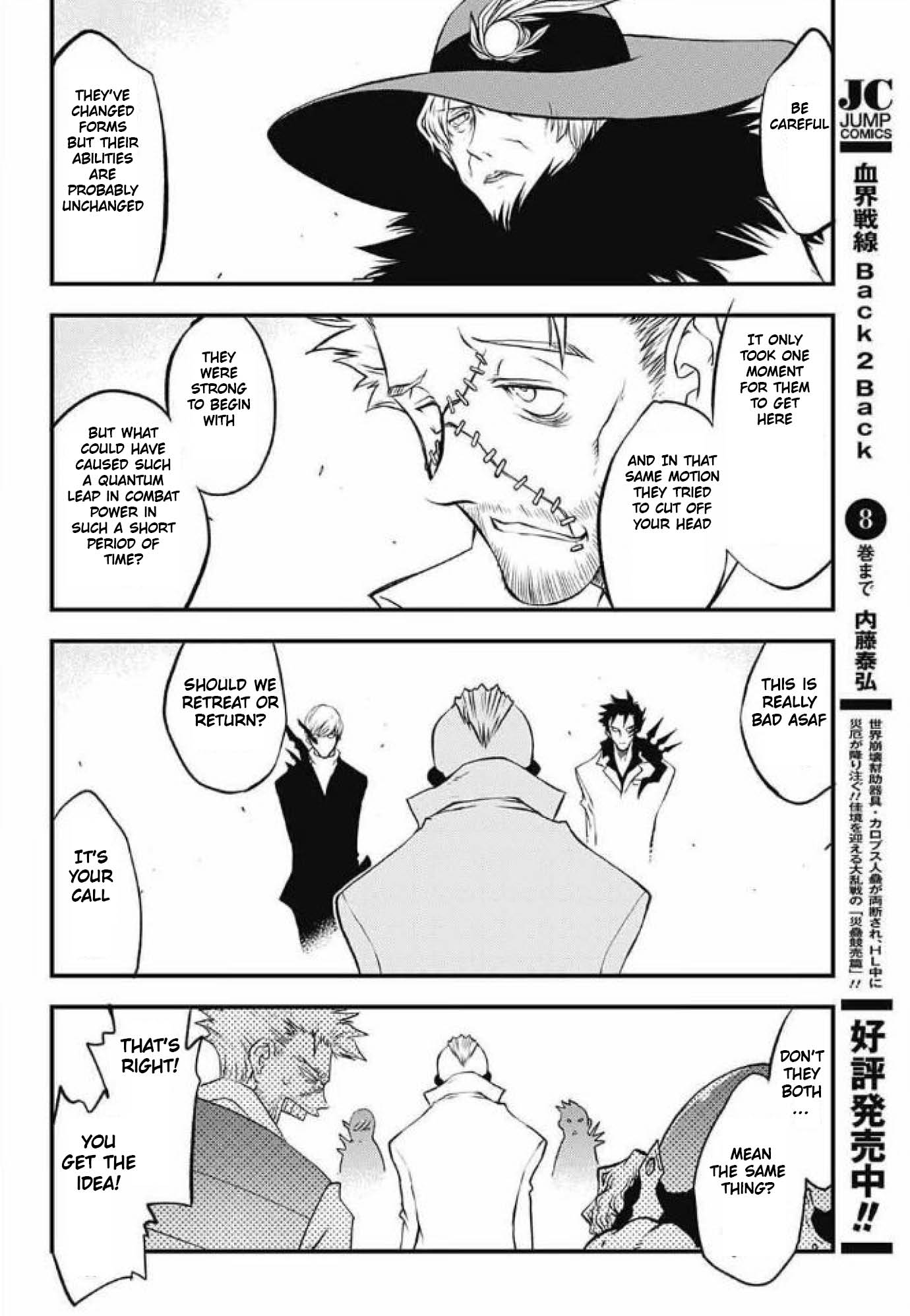 Kekkai Sensen - Back 2 Back Chapter 26 page 26 - Chapter 26: Calamity Auction Pt. 9
