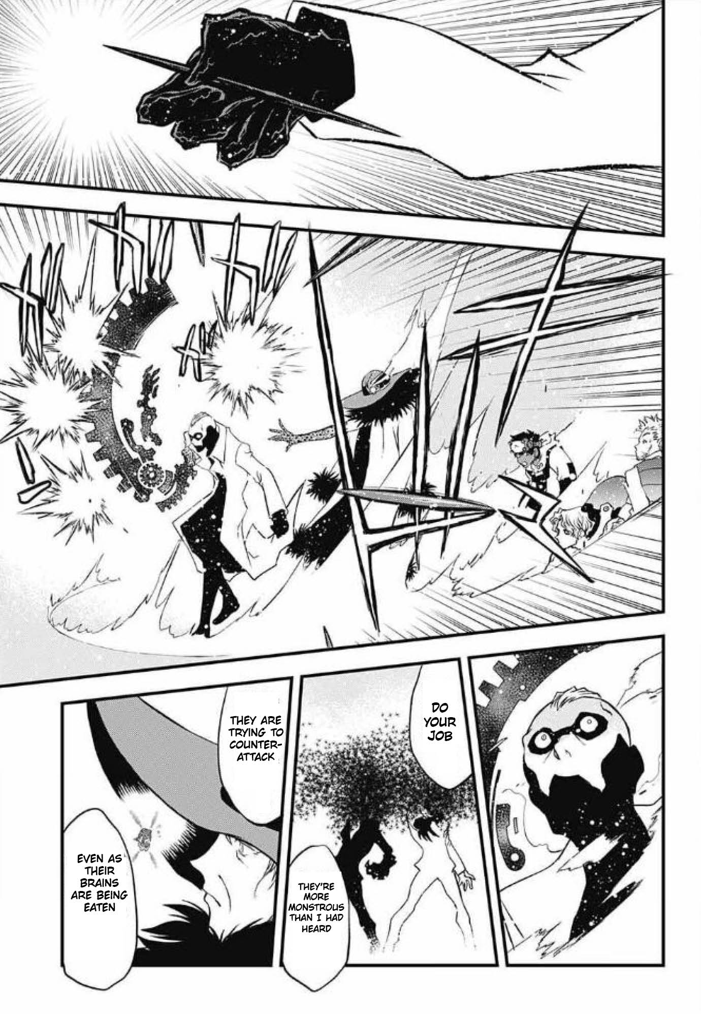 Kekkai Sensen - Back 2 Back Chapter 26 page 33 - Chapter 26: Calamity Auction Pt. 9