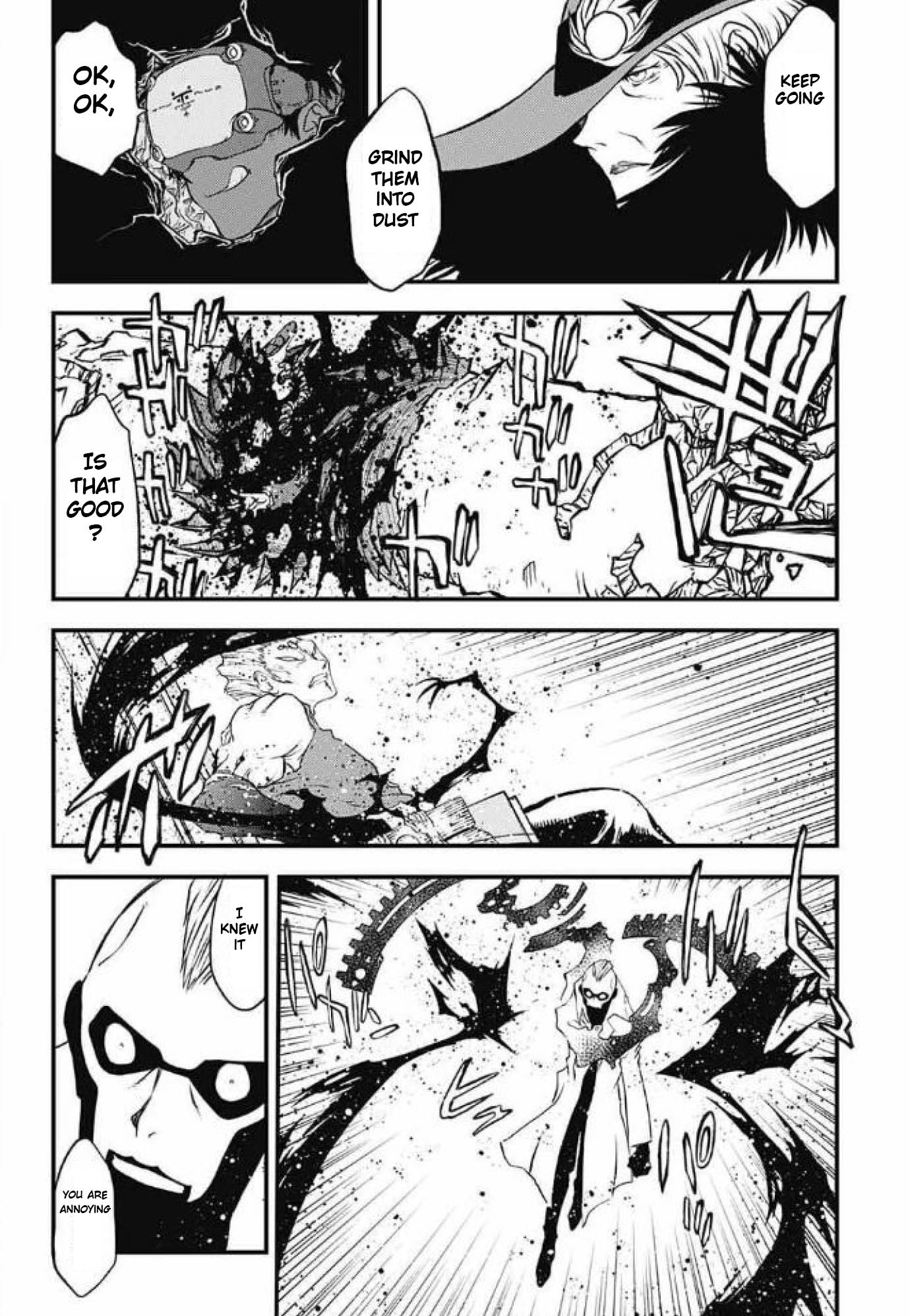 Kekkai Sensen - Back 2 Back Chapter 26 page 37 - Chapter 26: Calamity Auction Pt. 9