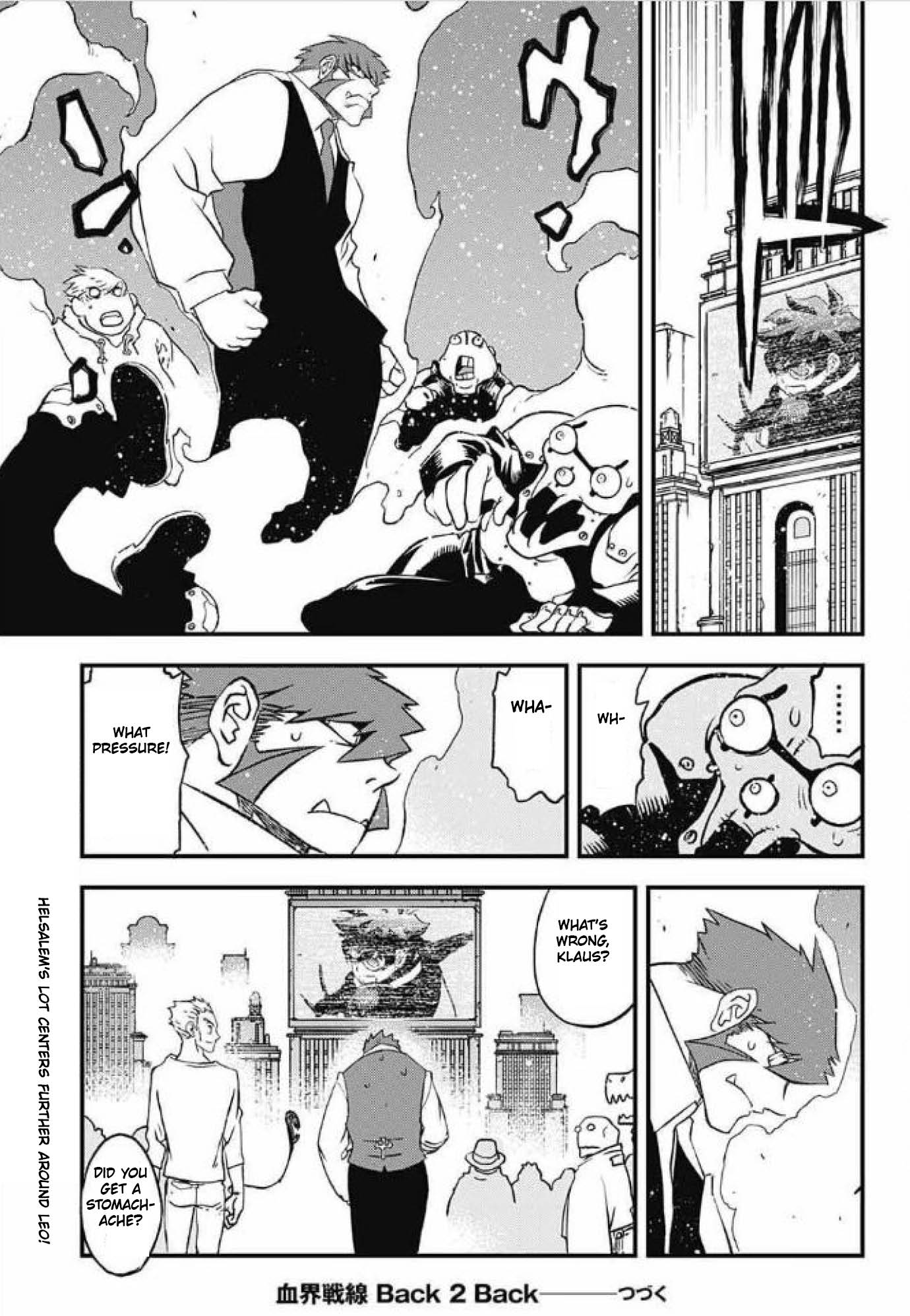 Kekkai Sensen - Back 2 Back Chapter 26 page 58 - Chapter 26: Calamity Auction Pt. 9