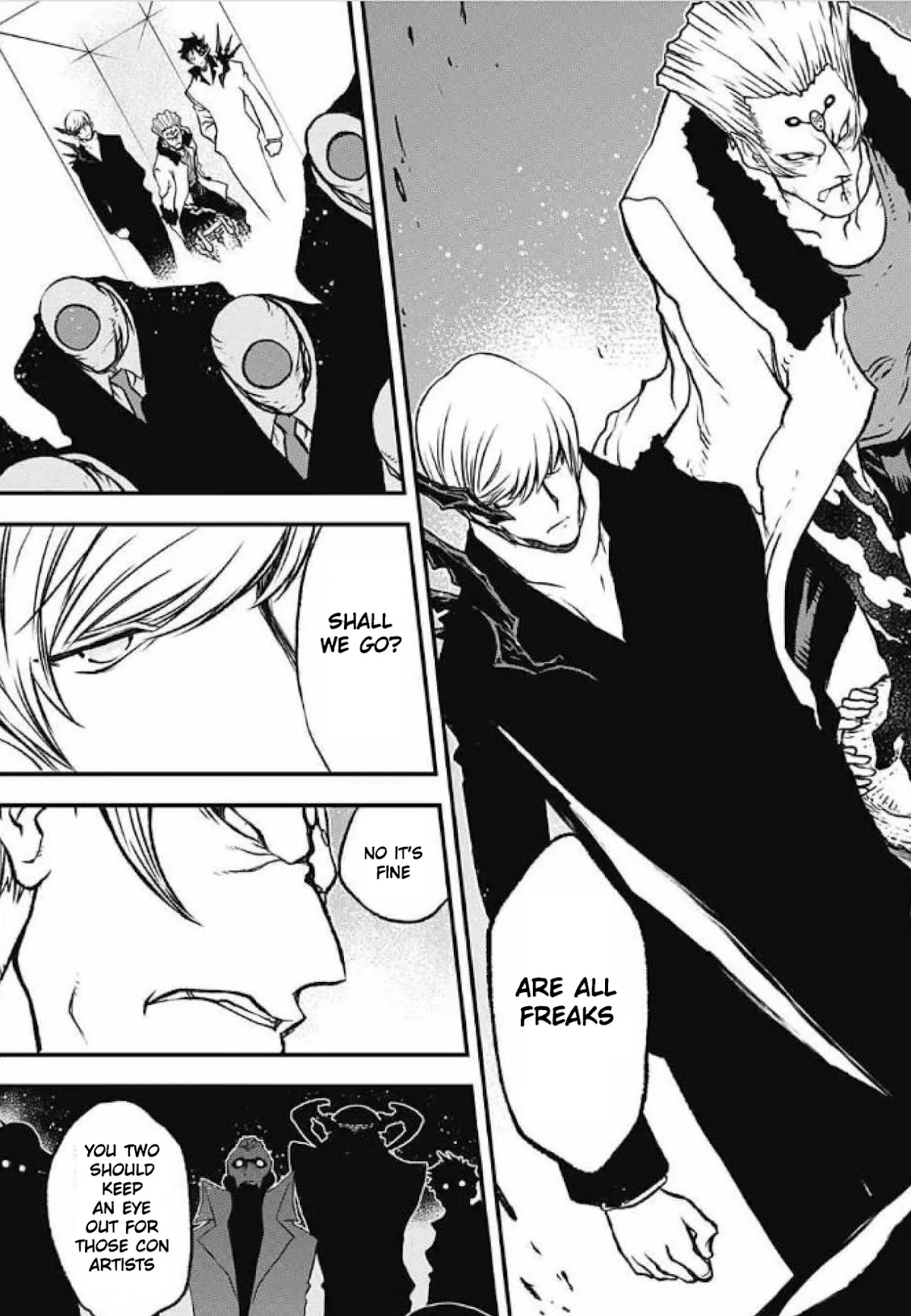Kekkai Sensen - Back 2 Back Chapter 28 page 14 - Chapter 28: Calamity Auction Pt. 11