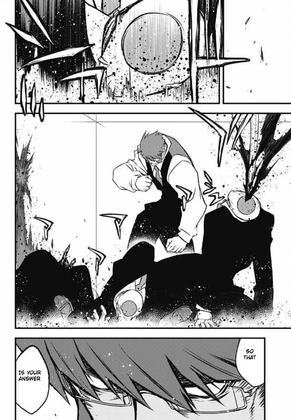 Kekkai Sensen - Back 2 Back Chapter 28 page 25 - Chapter 28: Calamity Auction Pt. 11