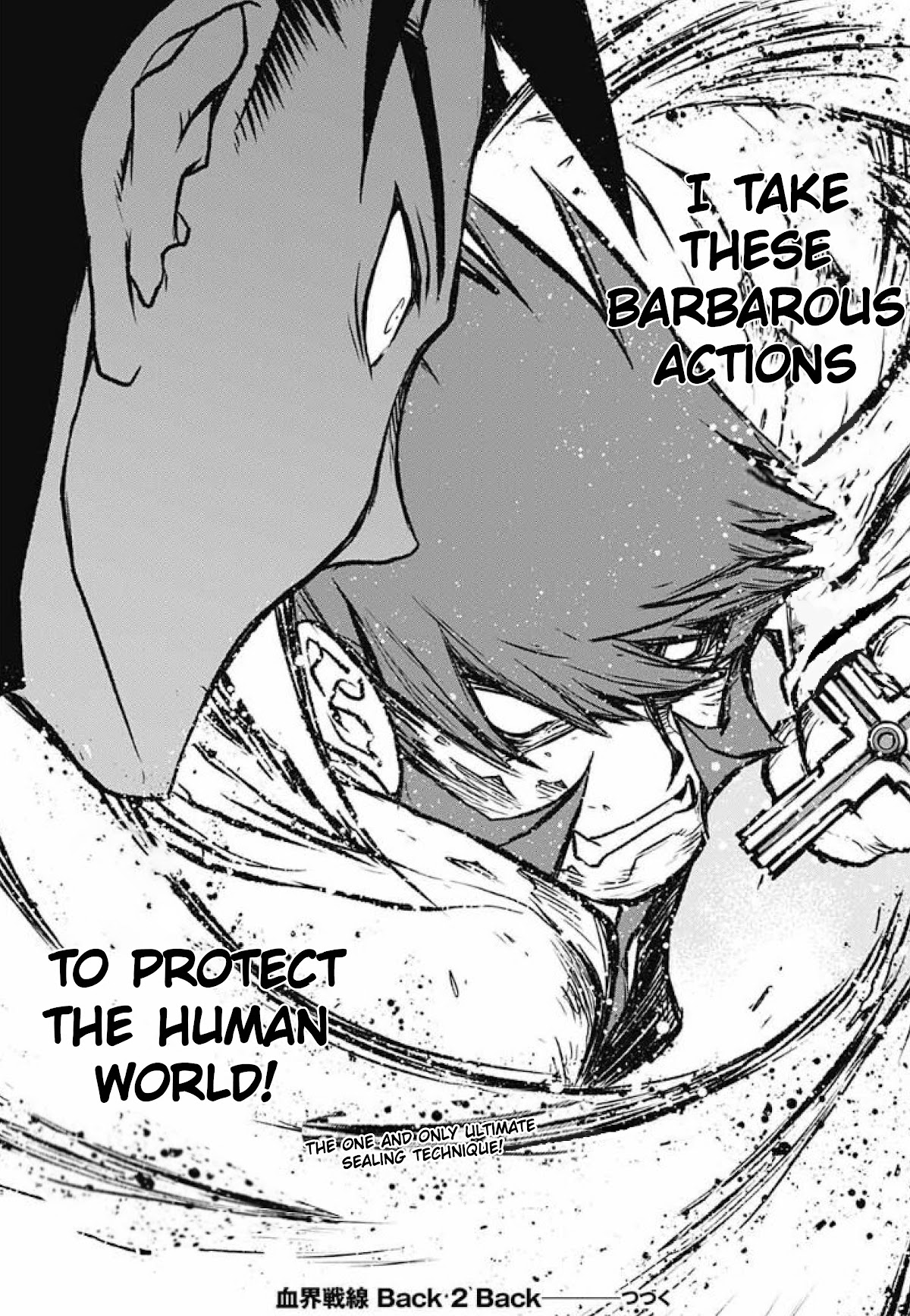Kekkai Sensen - Back 2 Back Chapter 29 page 52 - Chapter 29: Calamity Auction Pt. 12