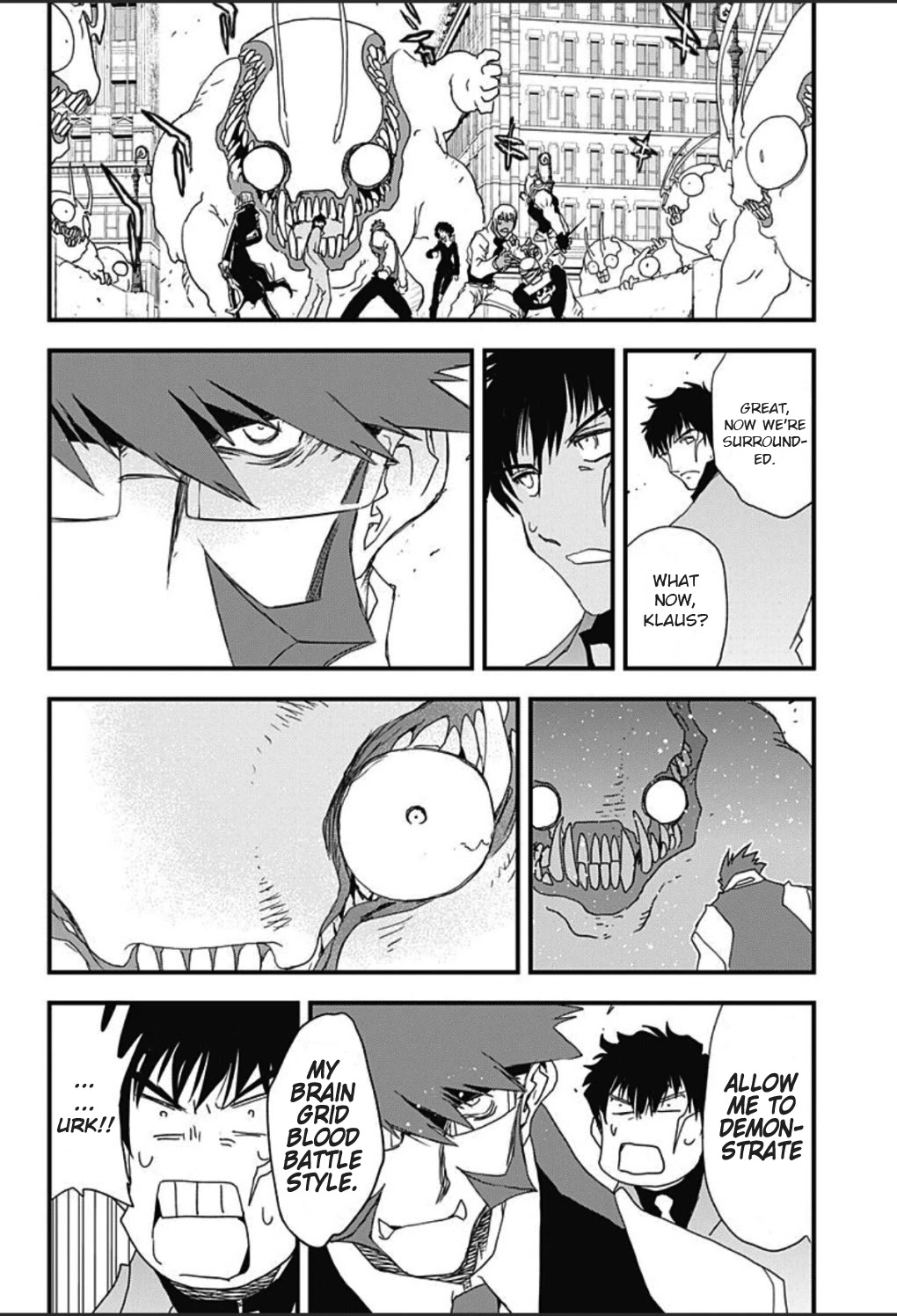 Kekkai Sensen - Back 2 Back Chapter 3 page 15 - Chapter 3: Wacky Jive in HL