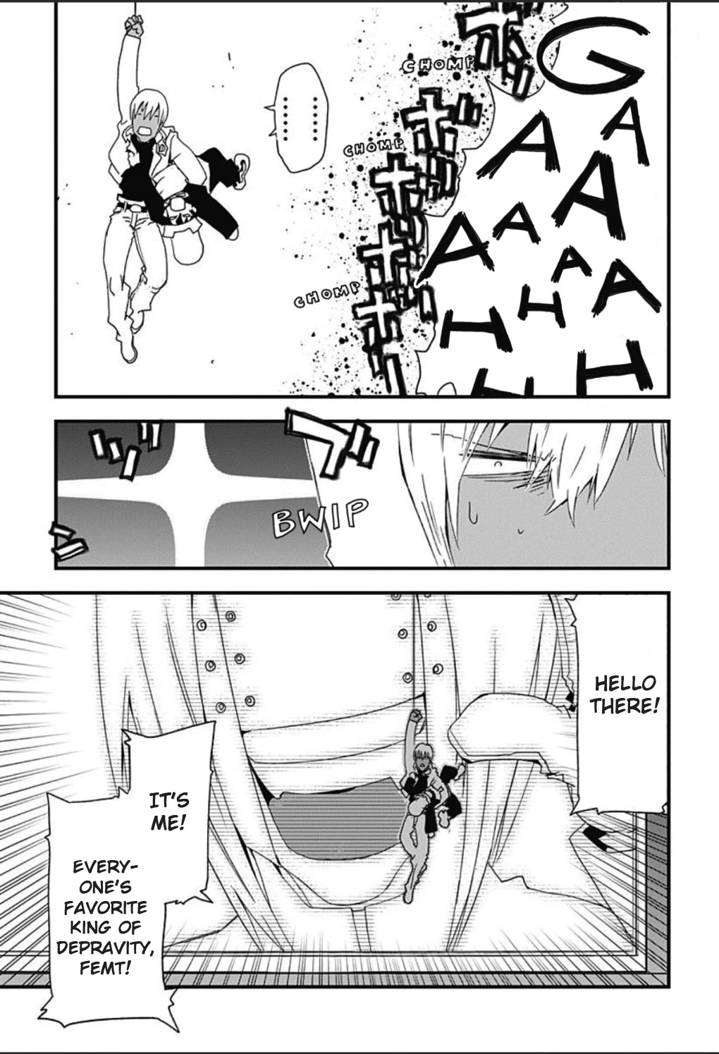 Kekkai Sensen - Back 2 Back Chapter 3 page 6 - Chapter 3: Wacky Jive in HL