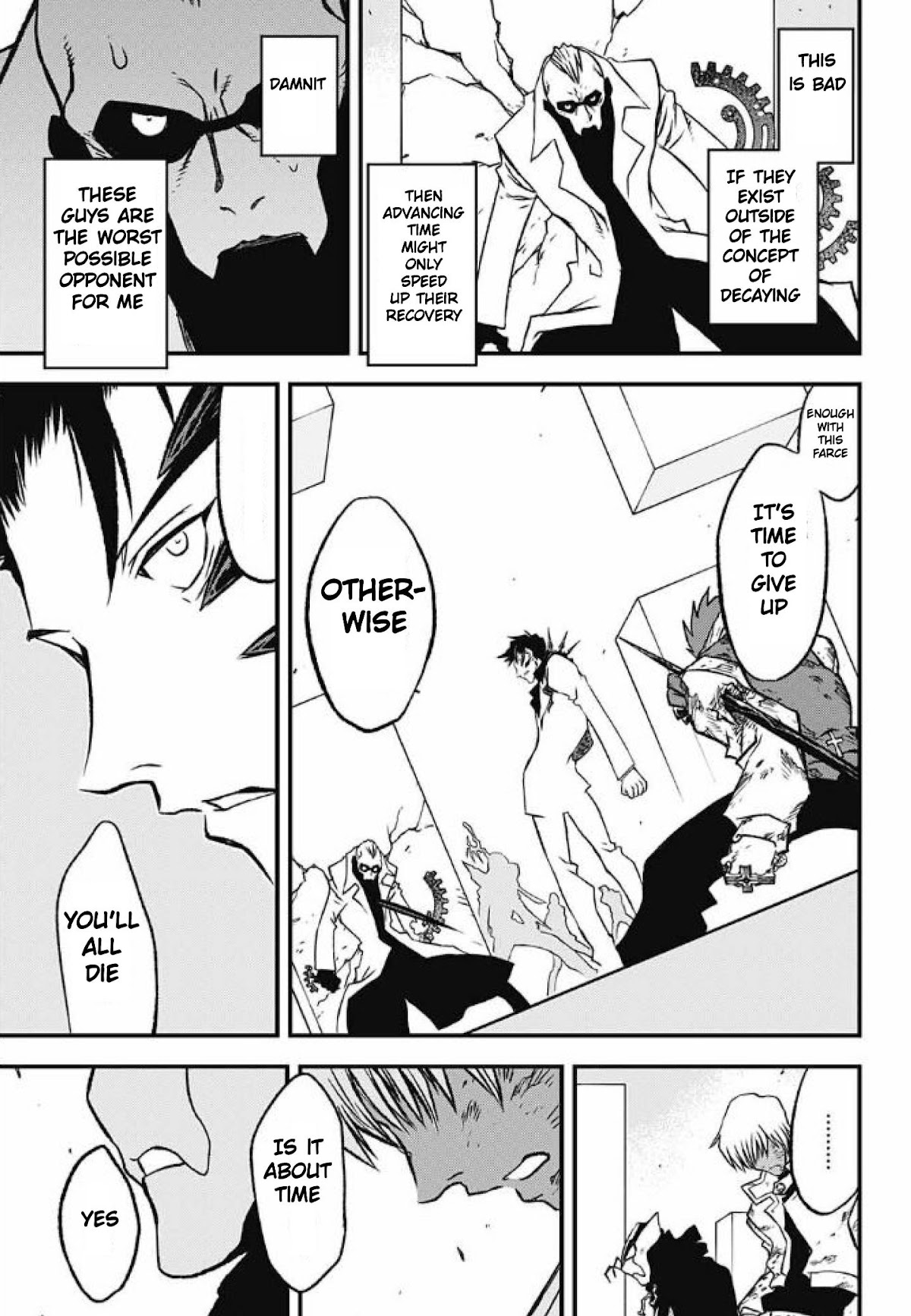 Kekkai Sensen - Back 2 Back Chapter 30 page 14 - Chapter 30: Calamity Auction Pt. 13 [END]
