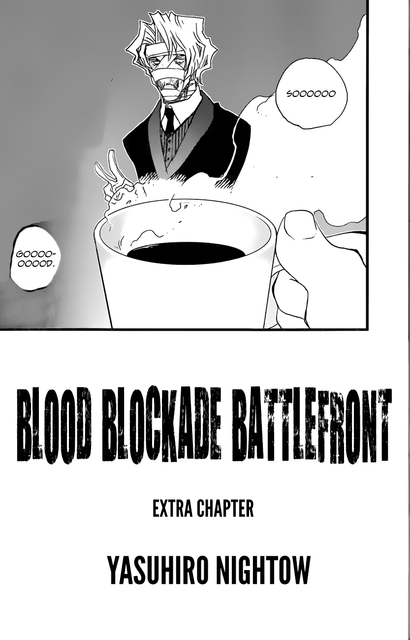 Kekkai Sensen - Back 2 Back Chapter 4 page 1 - Chapter 4: A Certain Butler's Gold Blend
