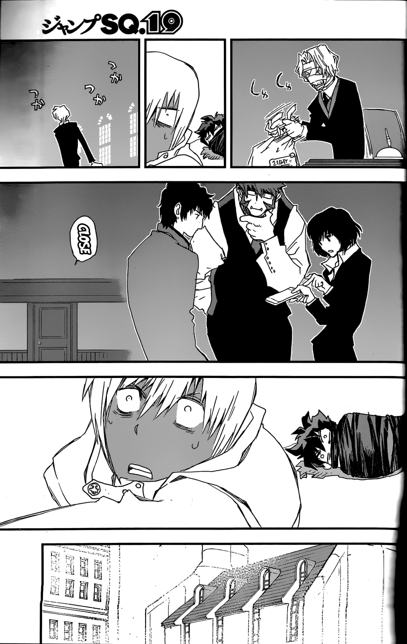 Kekkai Sensen - Back 2 Back Chapter 4 page 12 - Chapter 4: A Certain Butler's Gold Blend
