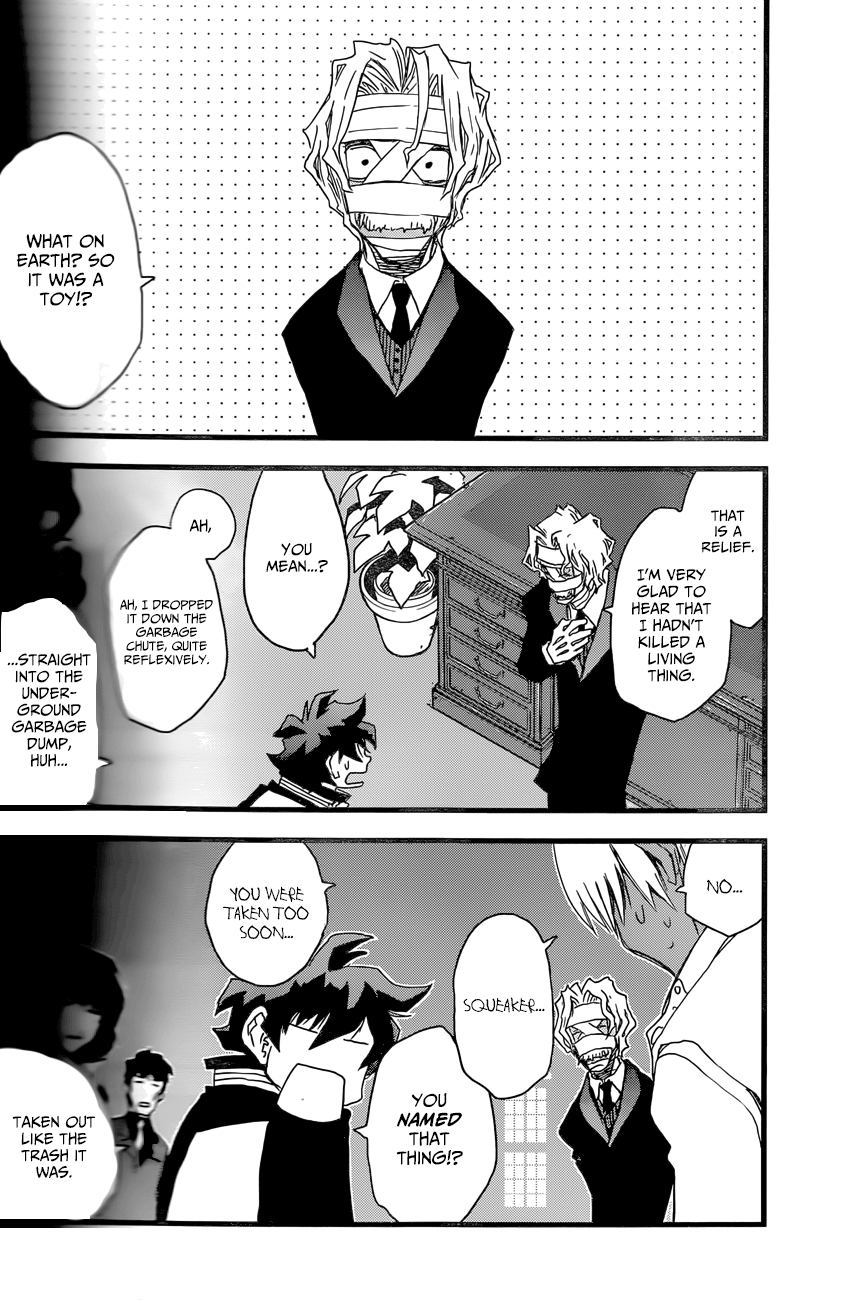 Kekkai Sensen - Back 2 Back Chapter 4 page 13 - Chapter 4: A Certain Butler's Gold Blend