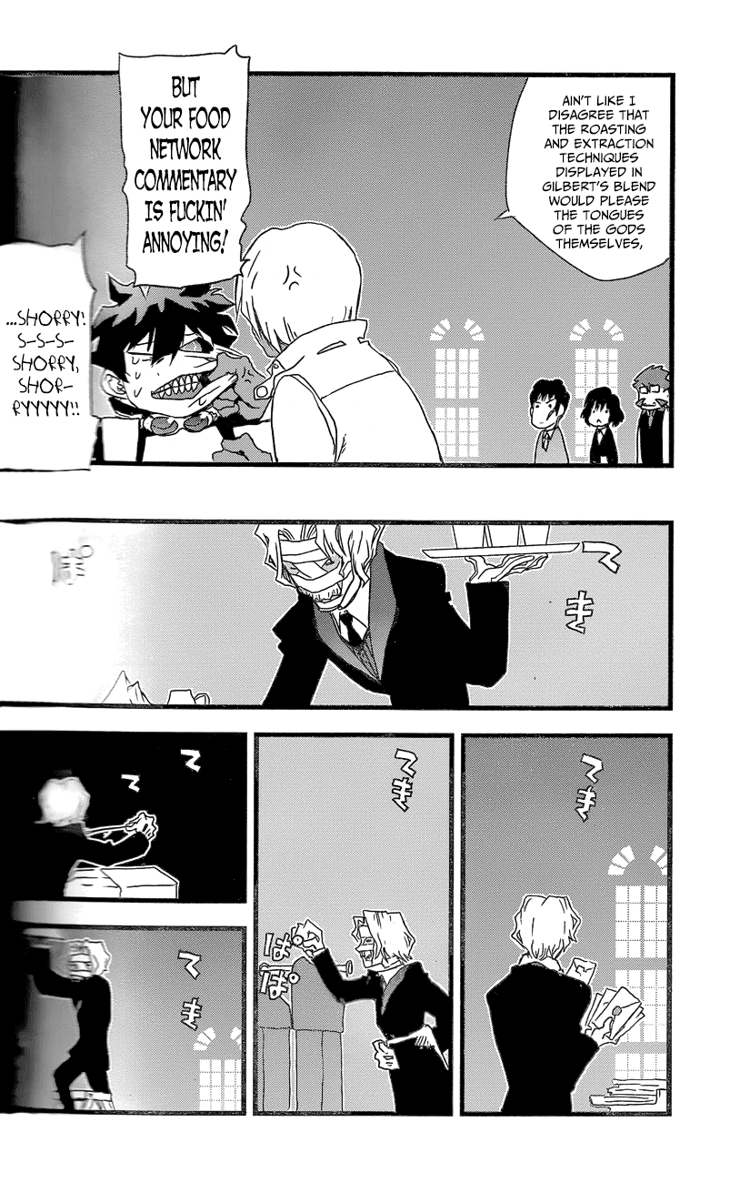Kekkai Sensen - Back 2 Back Chapter 4 page 3 - Chapter 4: A Certain Butler's Gold Blend