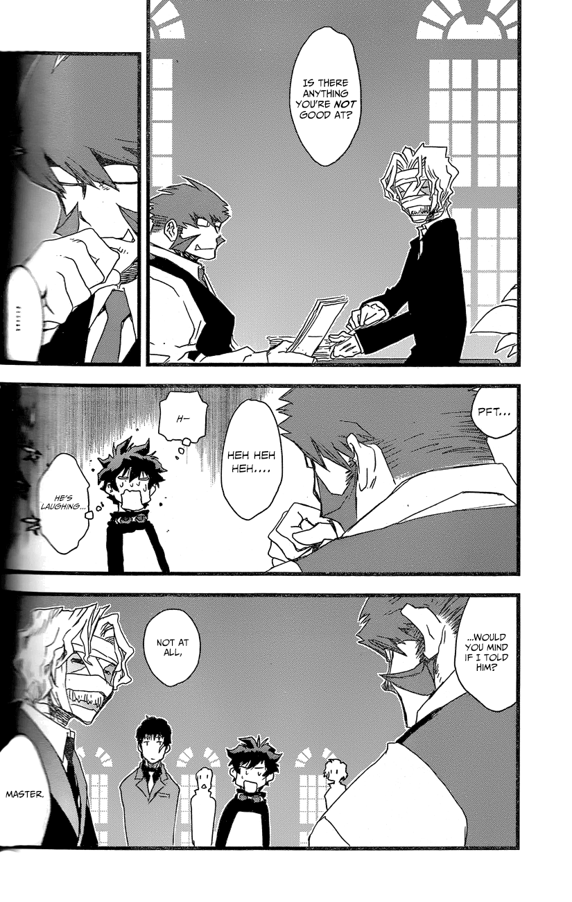 Kekkai Sensen - Back 2 Back Chapter 4 page 5 - Chapter 4: A Certain Butler's Gold Blend