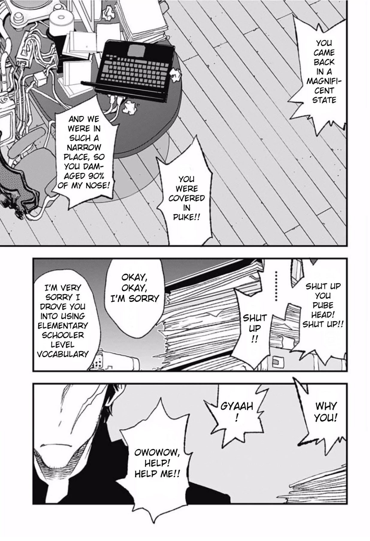 Kekkai Sensen - Back 2 Back Chapter 5 page 12 - Chapter 5: Get the Lockout!! (1)
