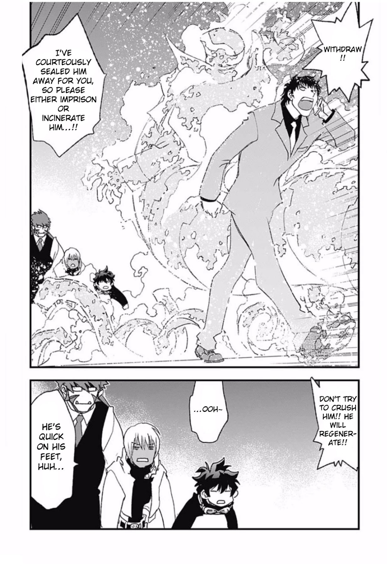 Kekkai Sensen - Back 2 Back Chapter 5 page 33 - Chapter 5: Get the Lockout!! (1)