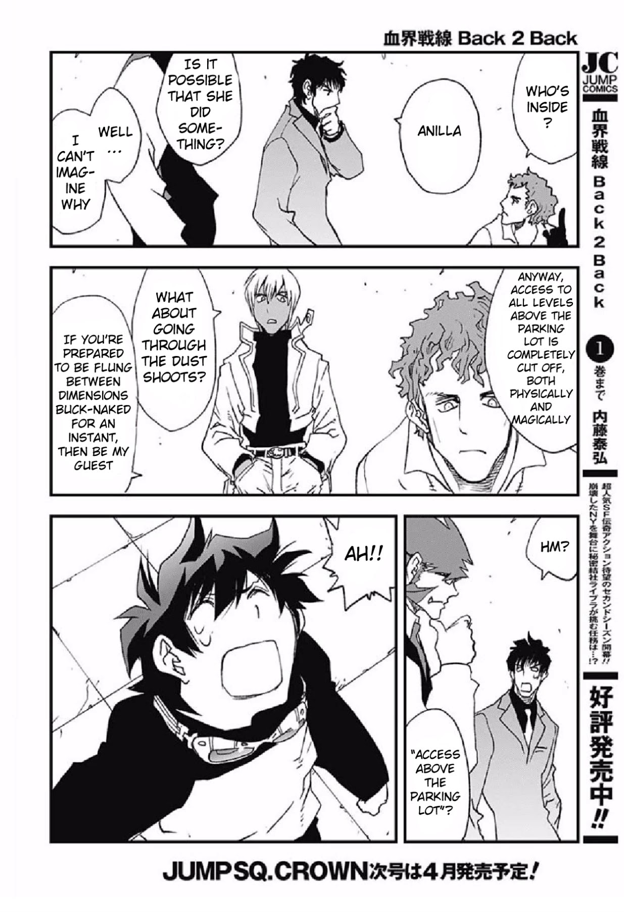 Kekkai Sensen - Back 2 Back Chapter 5 page 46 - Chapter 5: Get the Lockout!! (1)