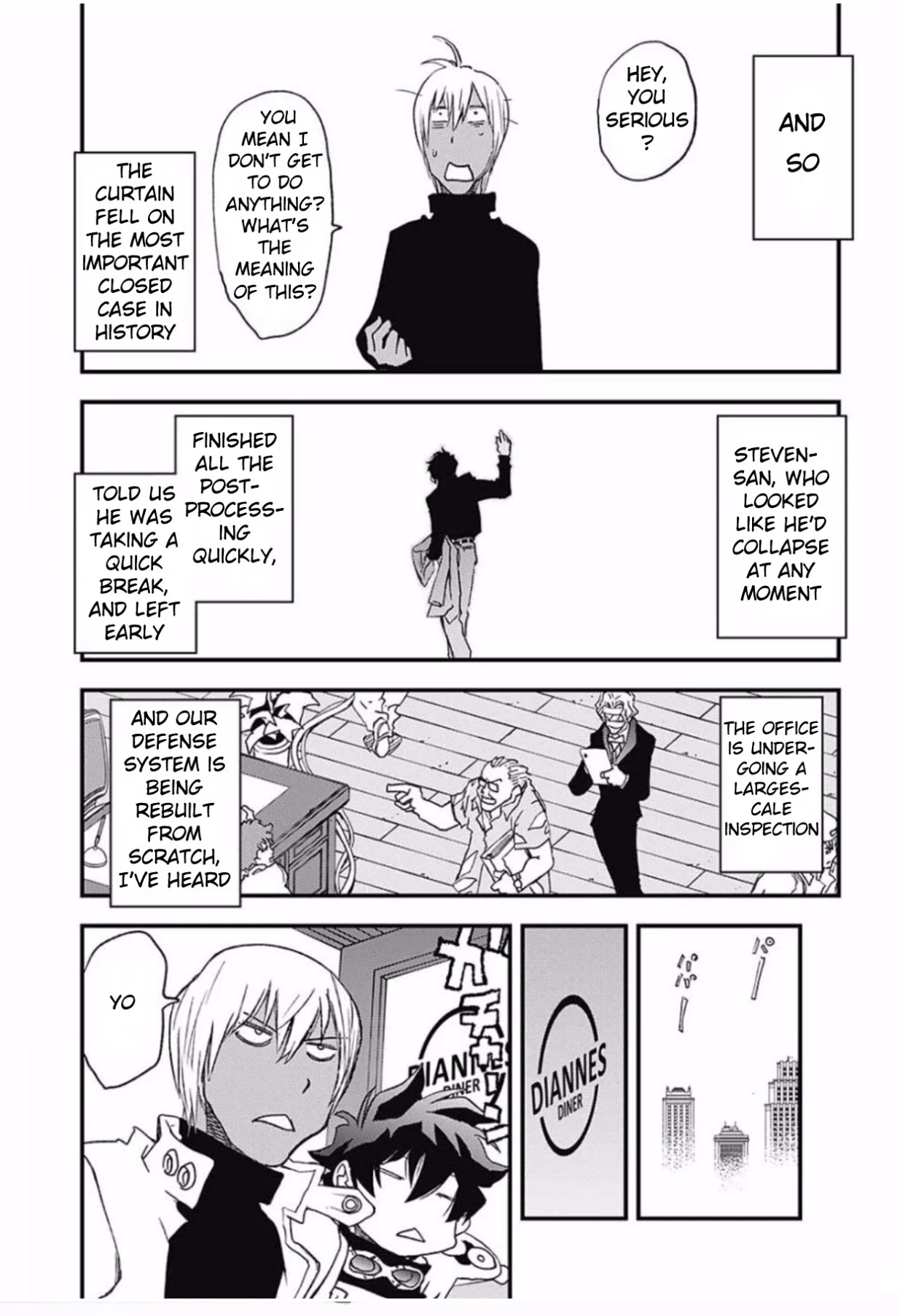 Kekkai Sensen - Back 2 Back Chapter 6 page 48 - Chapter 6: Get the Lockout!! (2)