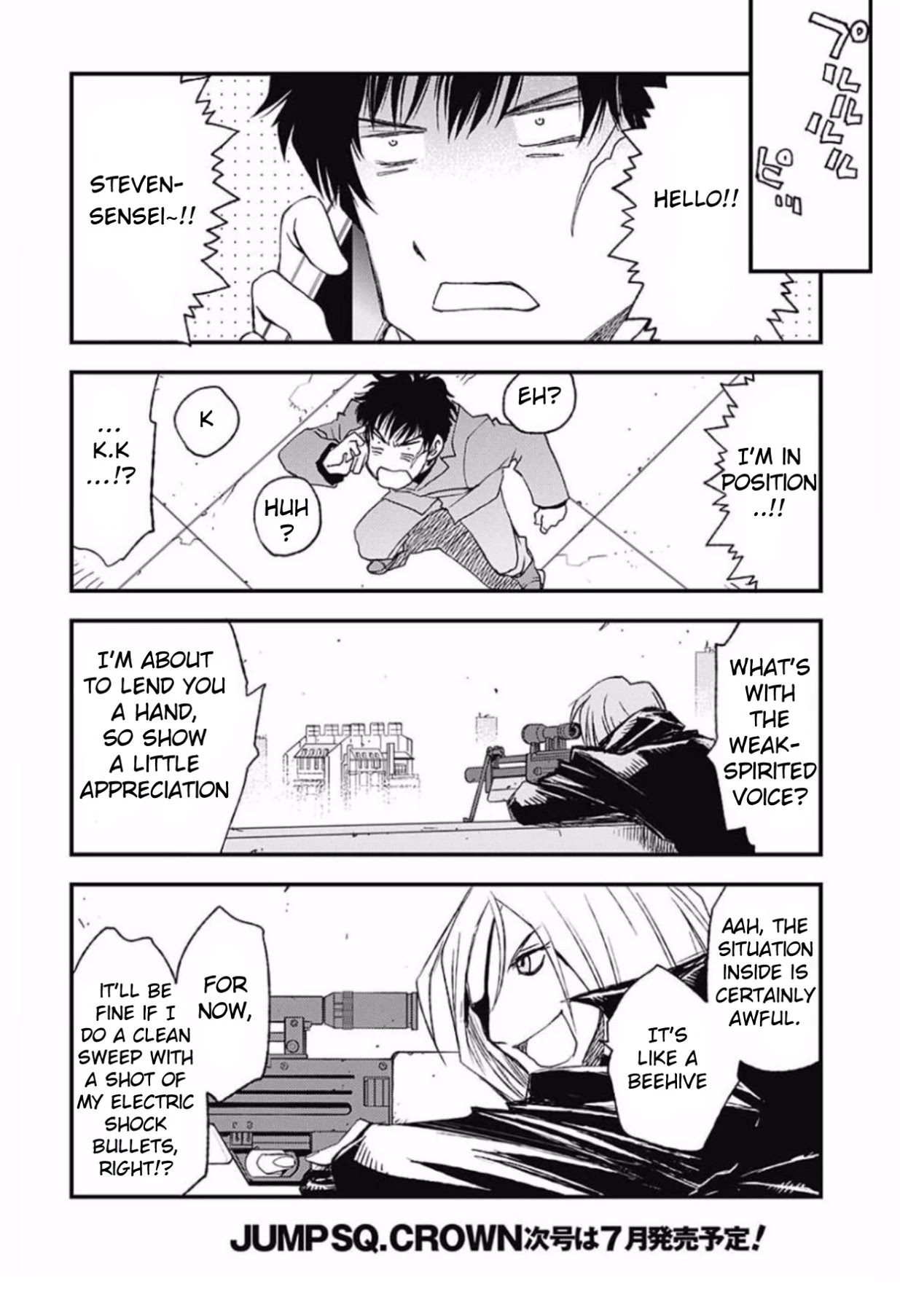 Kekkai Sensen - Back 2 Back Chapter 6 page 7 - Chapter 6: Get the Lockout!! (2)