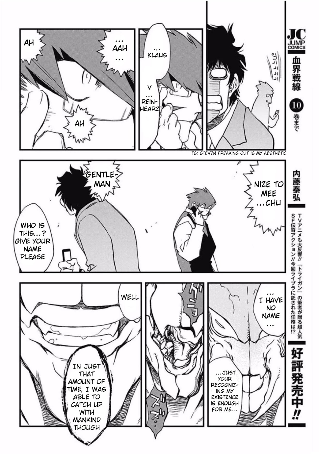 Kekkai Sensen - Back 2 Back Chapter 6 page 9 - Chapter 6: Get the Lockout!! (2)