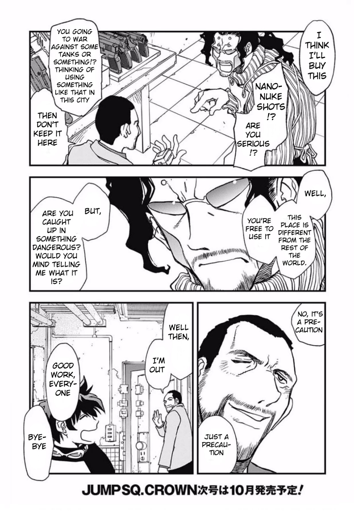 Kekkai Sensen - Back 2 Back Chapter 7 page 13 - Chapter 7: Midnight Blue